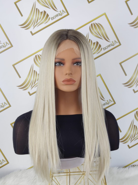 Peruka "Lila" chłodny blond ombre