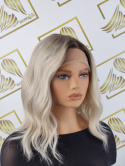 Peruka "Ewa" Lace Front kolor platynowy blond