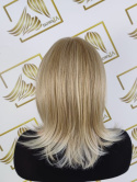 Peruka "Lusi" Mono Top kolor beżowy jasny blond balayage