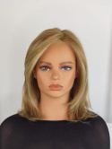 Peruka "Małgorzata" Mono top.Kolor ciepły blond R12/26A , dł. ok 40 cm. Mono Top