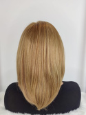 Peruka "Małgorzata" Mono top.Kolor ciepły blond R12/26A , dł. ok 40 cm. Mono Top