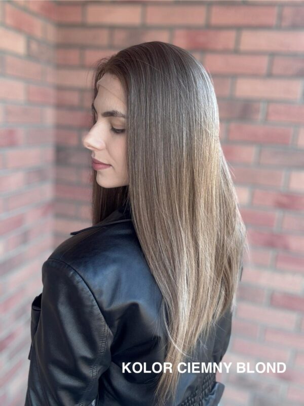 Peruka Adel Lace Front, dostępna w wielu kolorach - obrazek 5