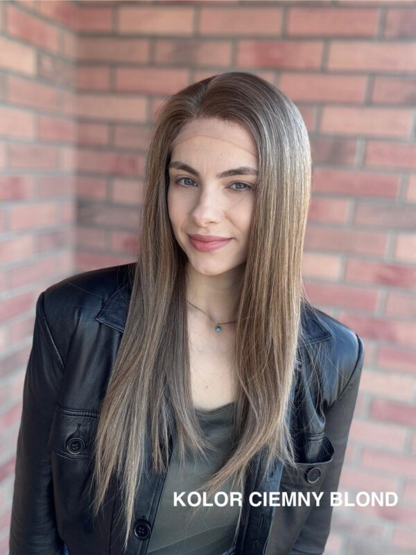 Peruka Adel Lace Front, dostępna w wielu kolorach - obrazek 6