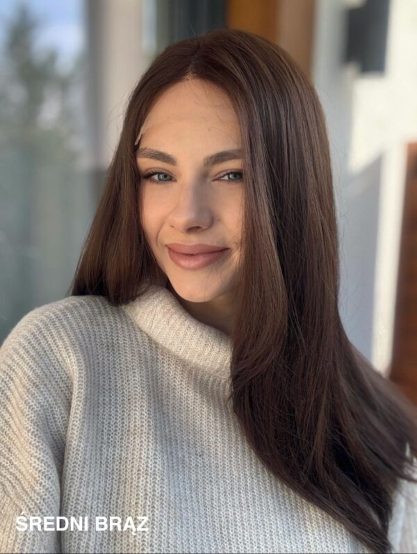 Peruka Adel Lace Front, dostępna w wielu kolorach - obrazek 12