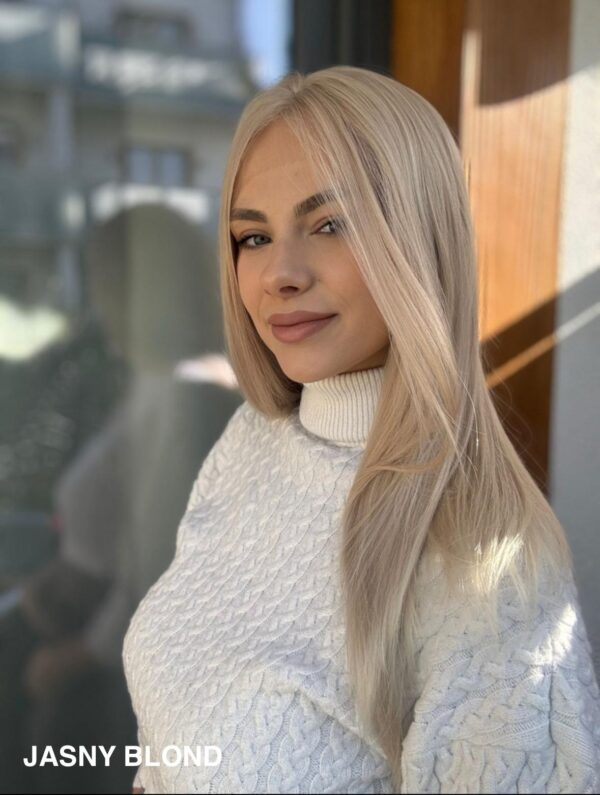 Peruka Adel Lace Front, dostępna w wielu kolorach - obrazek 4