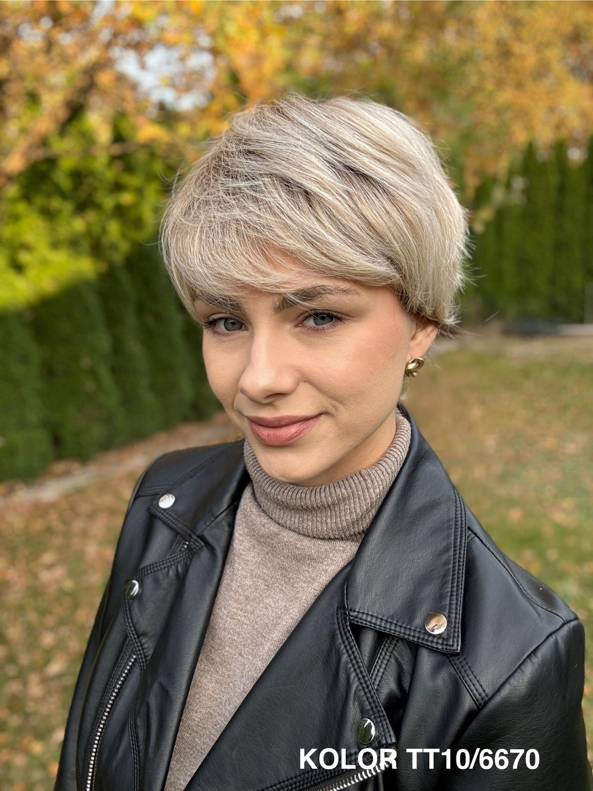 Peruka ”Wanda” Mono Top (wstawka), dostępna w wielu kolorach - obrazek 5