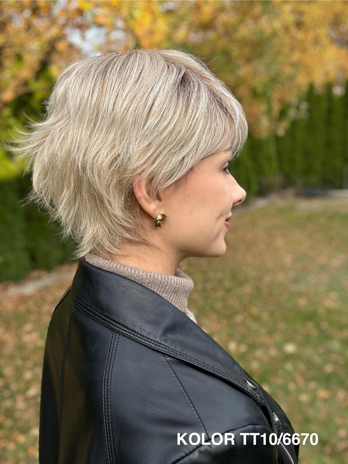 Peruka ”Wanda” Mono Top (wstawka), dostępna w wielu kolorach - obrazek 6