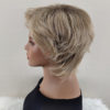 Peruka ”Gloria” Mono Top, kolor blond ombre z efektem balayage (613/27-TT6), fryzura włosy krótkie, damska syntetyczna - termicz - obrazek 4