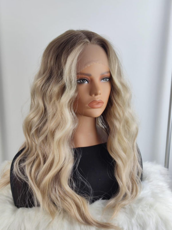 Peruka "Kornelia" Beżowy Blond Ombre - obrazek 2