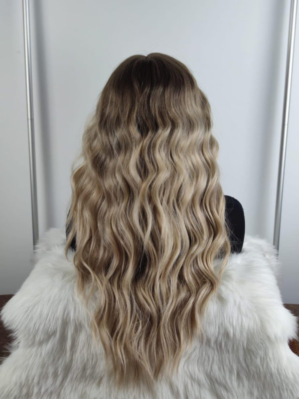Peruka "Kornelia" Beżowy Blond Ombre - obrazek 3