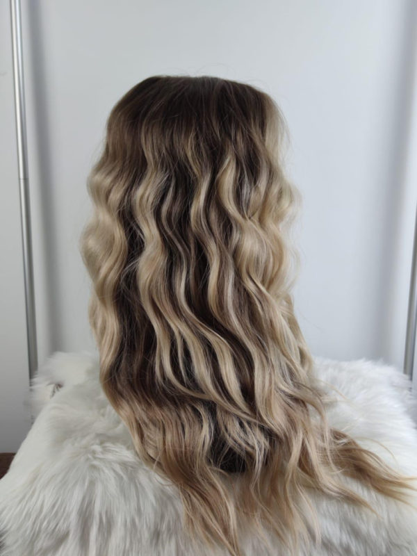 Peruka "Kornelia" Beżowy Blond Ombre - obrazek 4