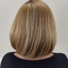 Peruka ”Pamela” kolor blond ombre balayage (RL14/25), fryzura Bob włosy półdługie z grzywką, damska syntetyczna - termiczna - obrazek 5