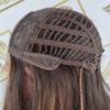 Peruka "Pola" Lace Front small, kolor brąz ciemny z refleksami, fryzura Long Bob, damska syntetyczna - termiczna - obrazek 7
