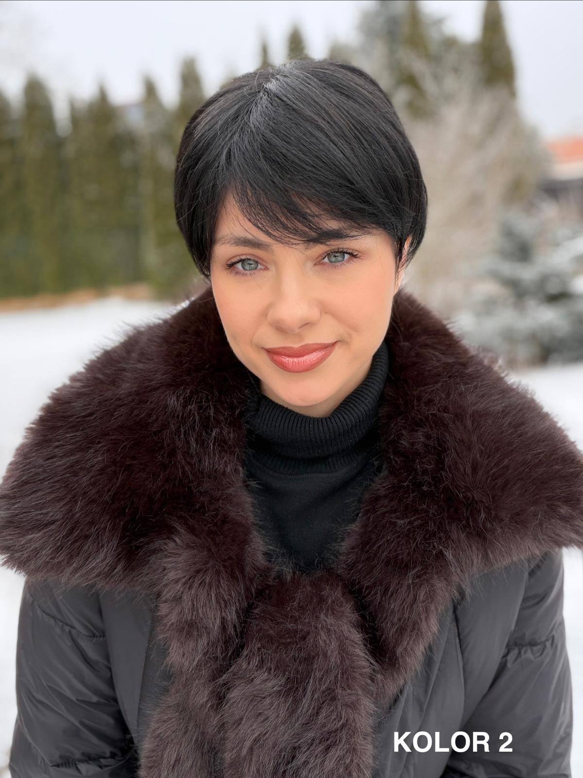 Peruka ”Jolanta” Mono Top, dostępna w wielu kolorach - obrazek 4