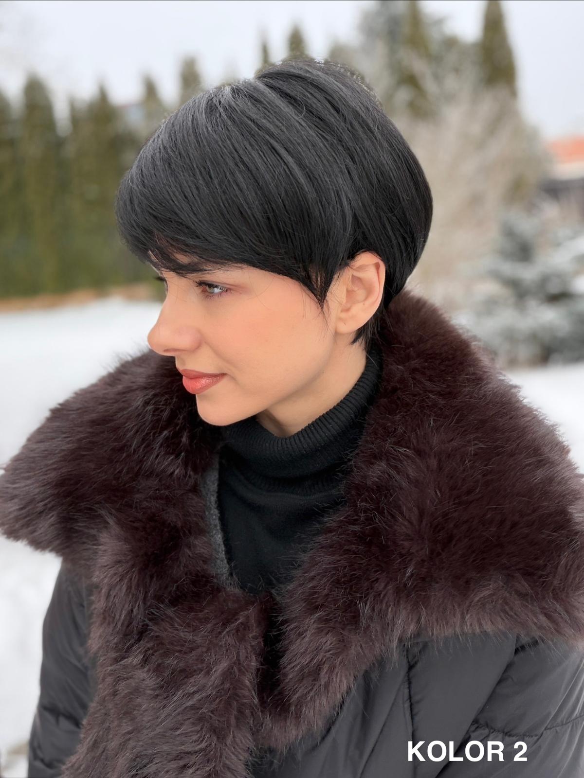 Peruka ”Jolanta” Mono Top, dostępna w wielu kolorach - obrazek 5