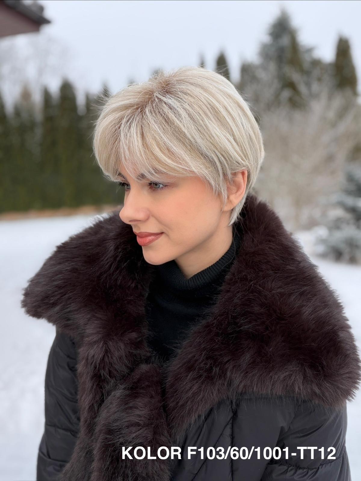 Peruka ”Jolanta” Mono Top, dostępna w wielu kolorach - obrazek 29