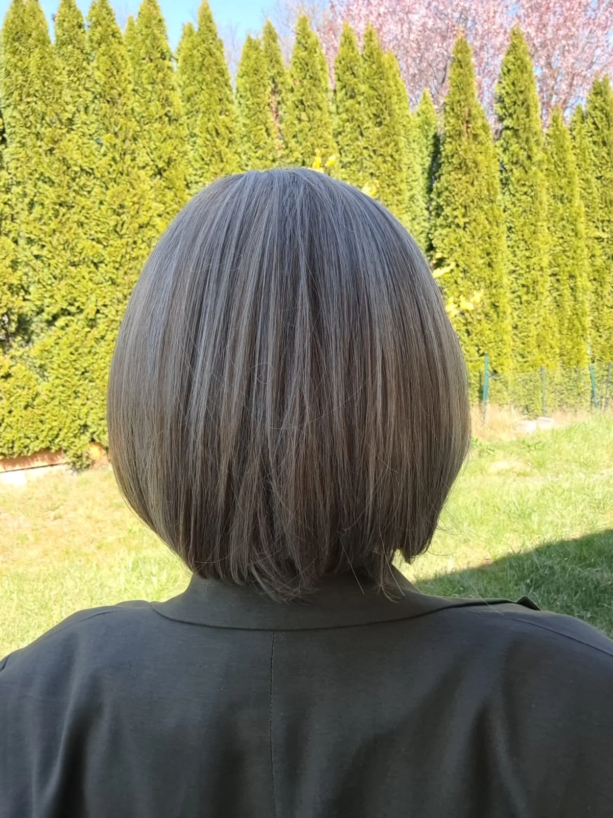 Peruka ”Renata” Lace Front 13*6, kolor popielaty blond - obrazek 4