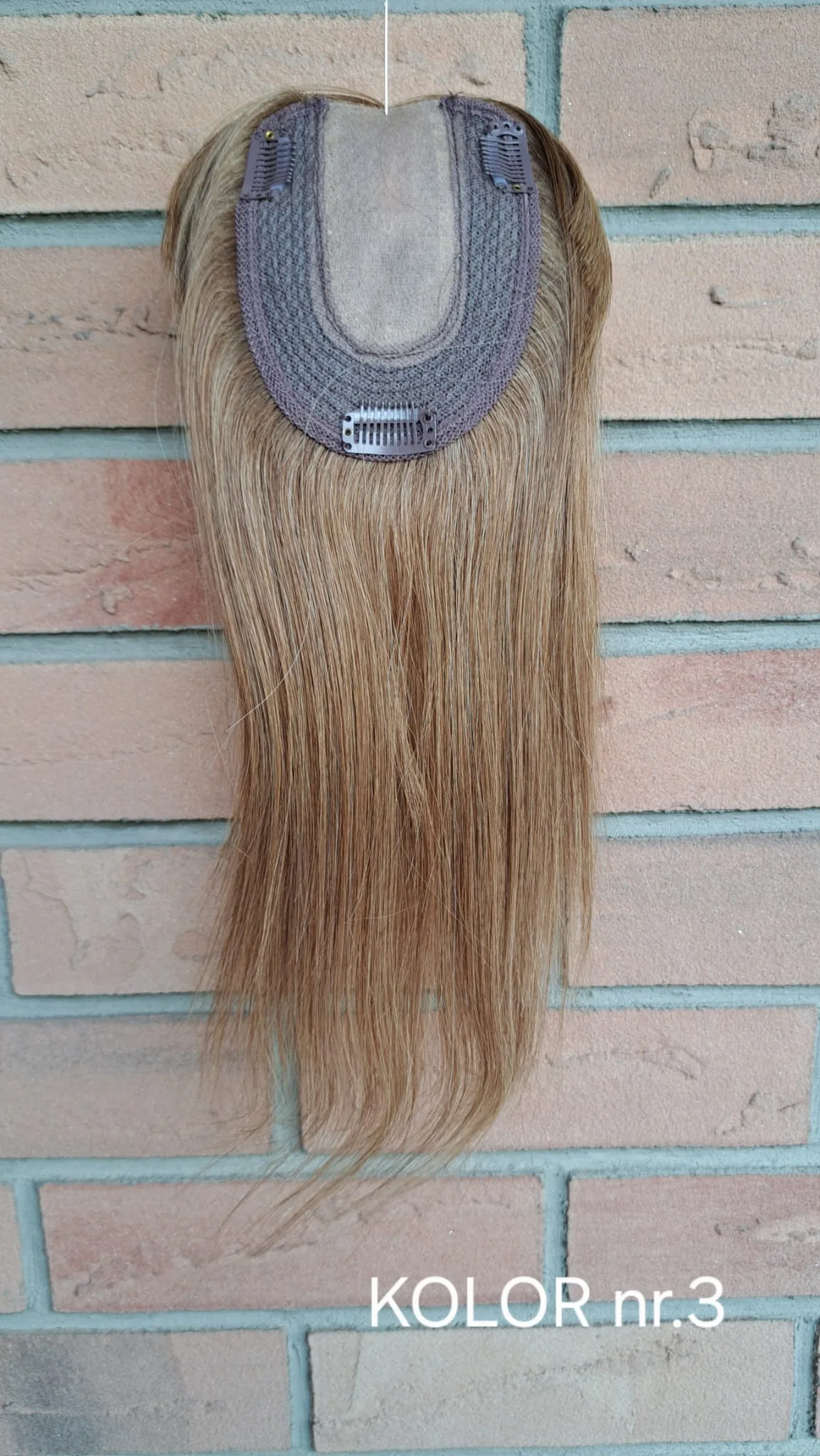 Topper ,, Lusi ''naturalny Z Grzywką 11/13 cm (dł. ok. 30cm) - obrazek 13
