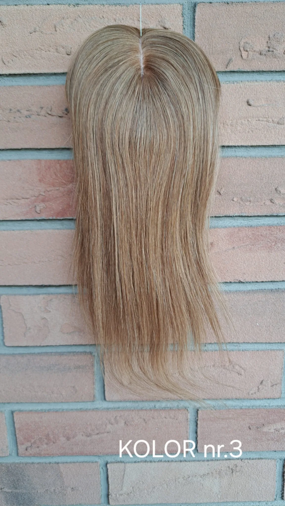Topper ,, Lusi ''naturalny Z Grzywką 11/13 cm (dł. ok. 30cm) - obrazek 12