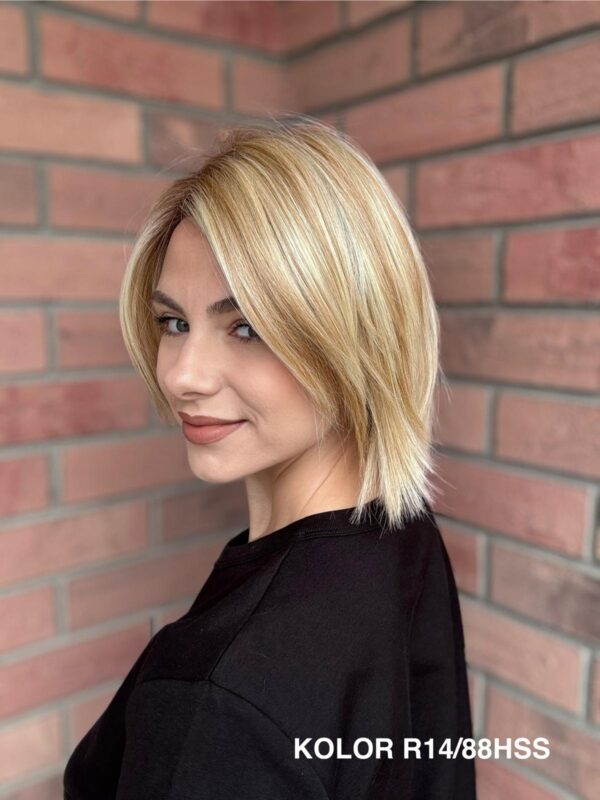 Peruka "Astrid" Mono Top, dostępna w wielu kolorach - obrazek 3