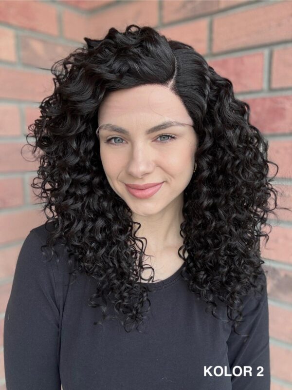 Peruka ”Aziza” Lace Front (T), dostępna w wielu kolorach - obrazek 5