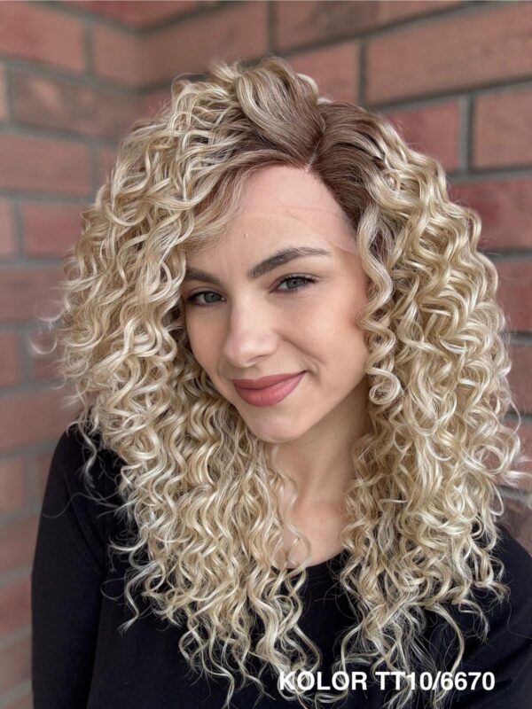 Peruka ”Aziza” Lace Front (T), dostępna w wielu kolorach - obrazek 6