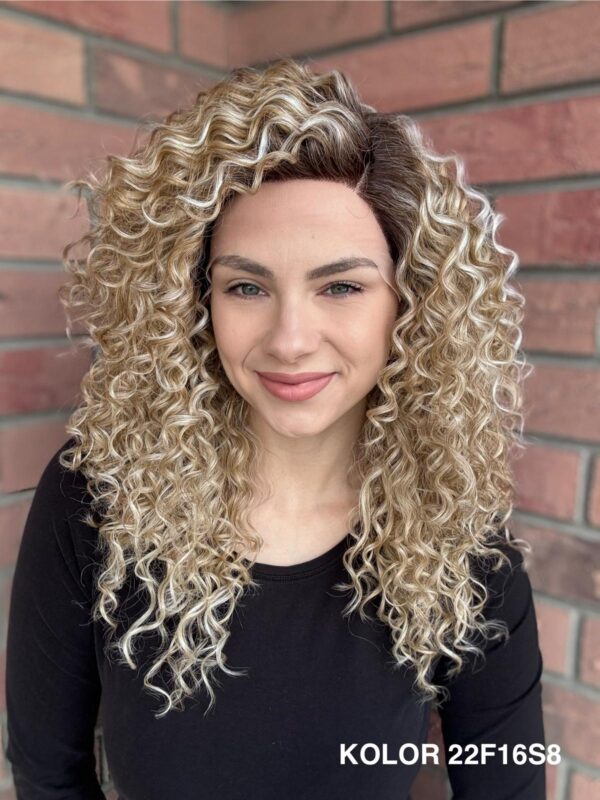 Peruka ”Aziza” Lace Front (T), dostępna w wielu kolorach - obrazek 7