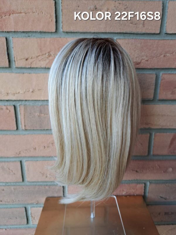 Topper "Sabina" Mono Top, baza 15/17 cm (dł. włosa 35 cm) - obrazek 37