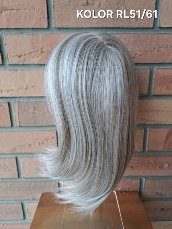 Topper "Sabina" Mono Top, baza 15/17 cm (dł. włosa 35 cm) - obrazek 47