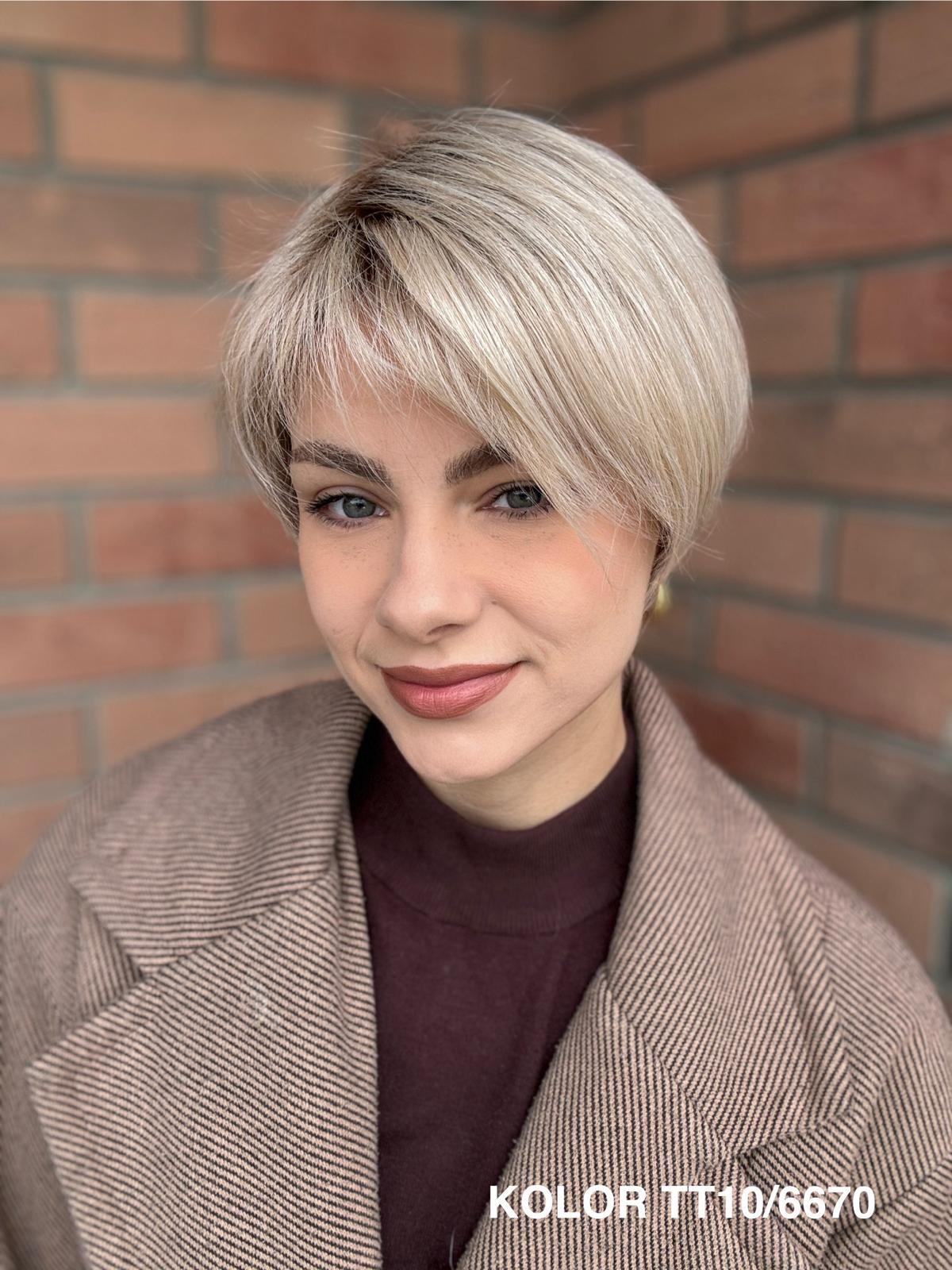 Peruka "Beata" Mono Top, dostępna w wielu kolorach - obrazek 23