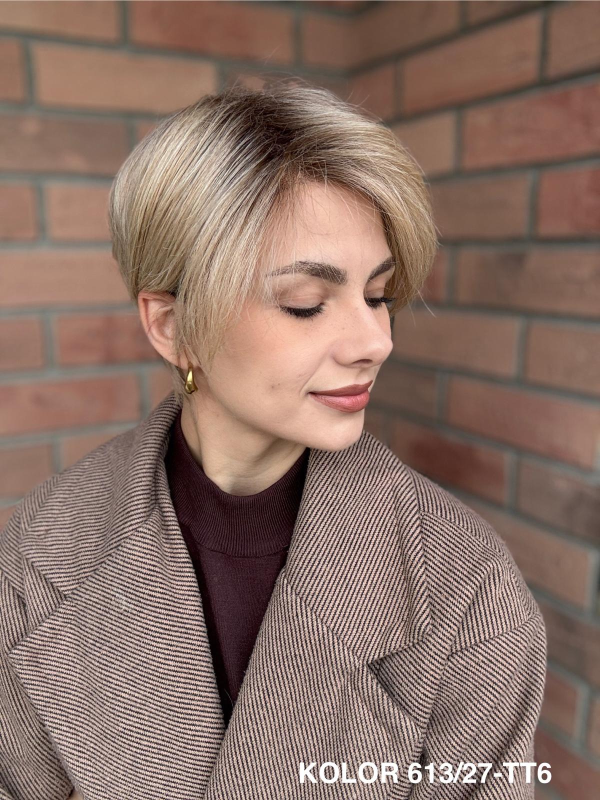 Peruka "Beata" Mono Top, dostępna w wielu kolorach - obrazek 21