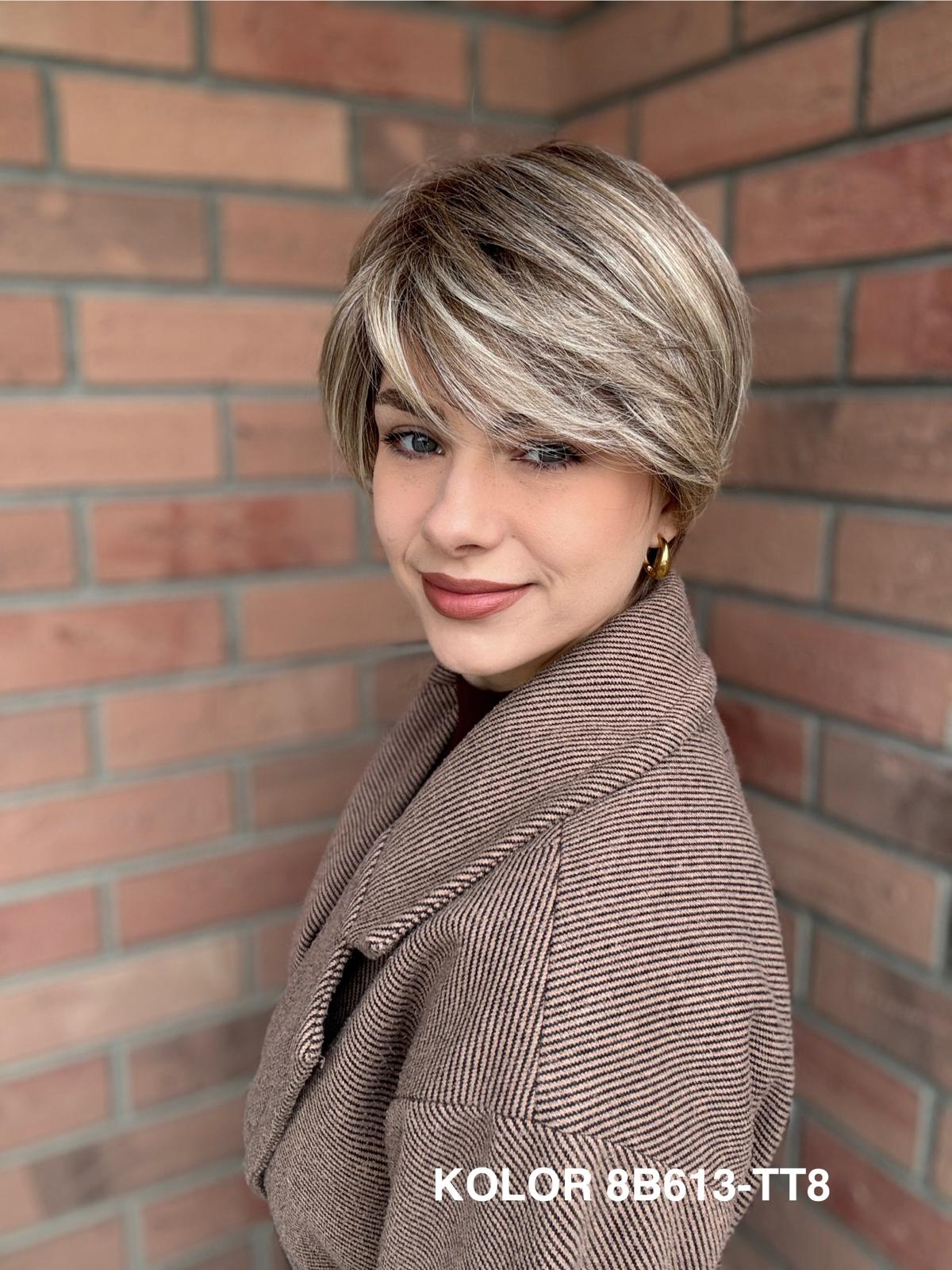 Peruka "Beata" Mono Top, dostępna w wielu kolorach - obrazek 26