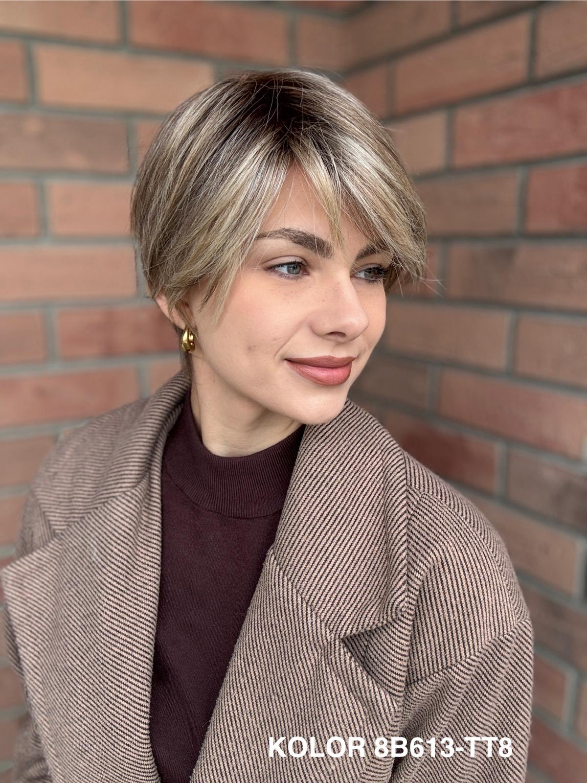 Peruka "Beata" Mono Top, dostępna w wielu kolorach - obrazek 28