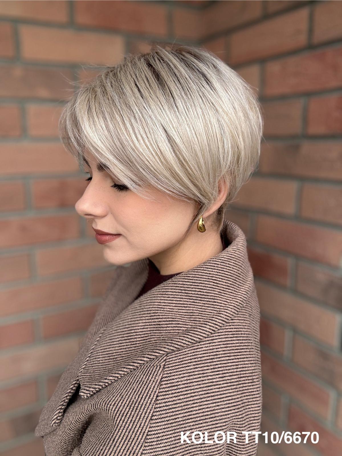 Peruka "Beata" Mono Top, dostępna w wielu kolorach - obrazek 25