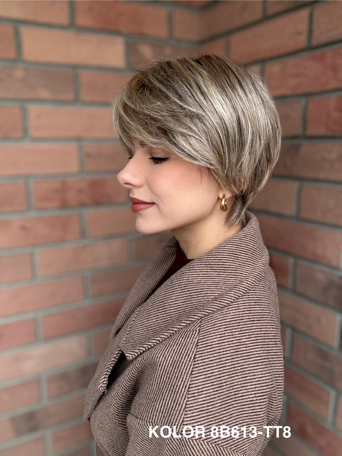 Peruka "Beata" Mono Top, dostępna w wielu kolorach - obrazek 27