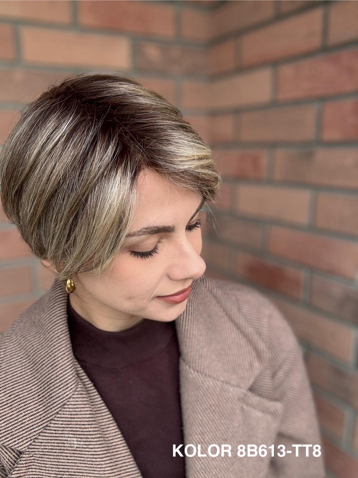 Peruka "Beata" Mono Top, dostępna w wielu kolorach - obrazek 29