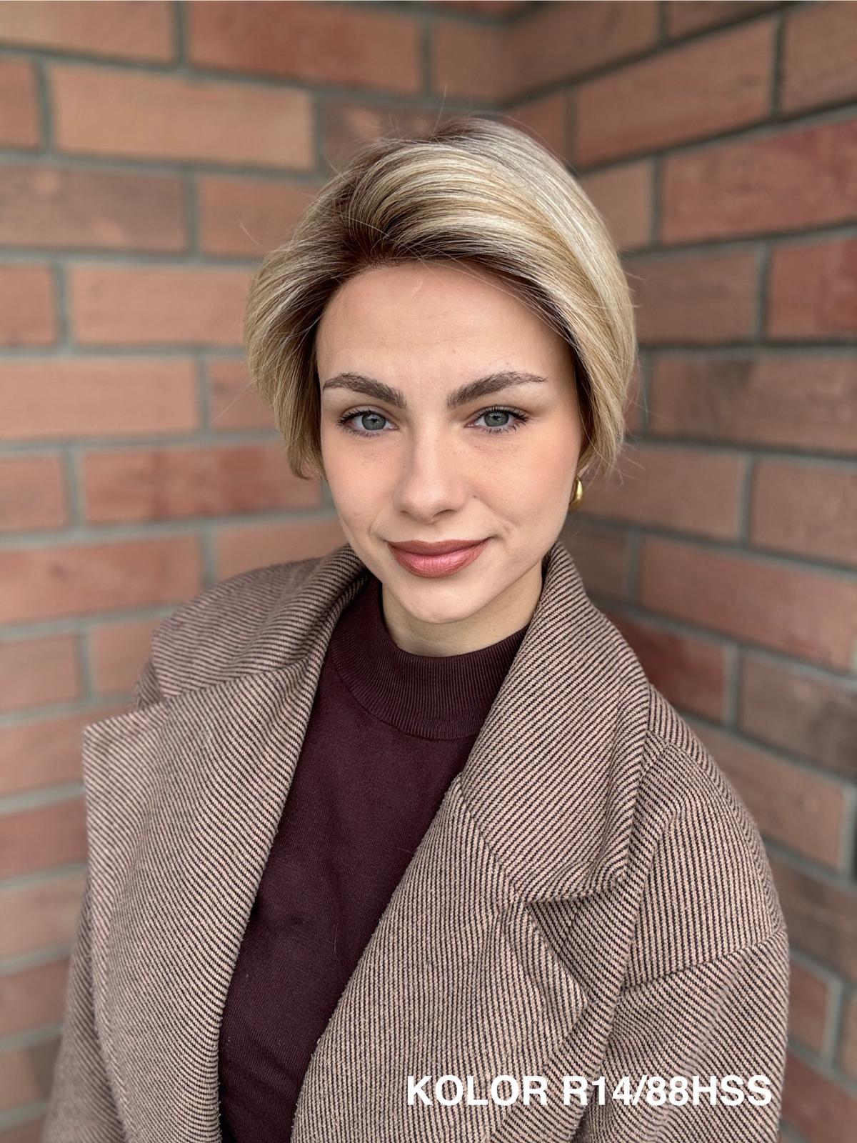 Peruka "Beata" Mono Top, dostępna w wielu kolorach - obrazek 34