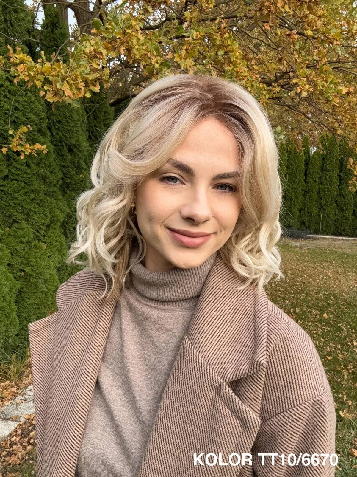 Peruka ”Mila” Mono Top, dostępna w wielu kolorach - obrazek 12