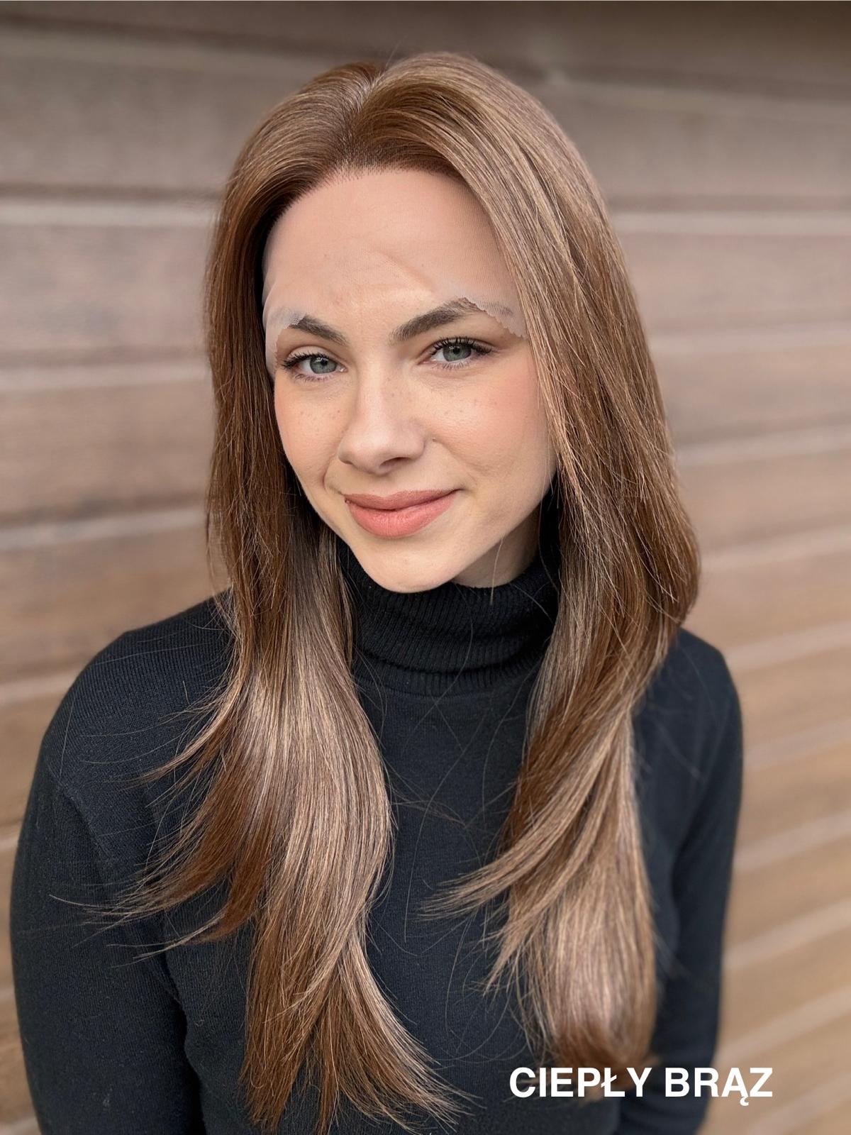 Peruka ”Anastazja” Lace Front 13*6, dostępna w wielu kolorach - obrazek 5