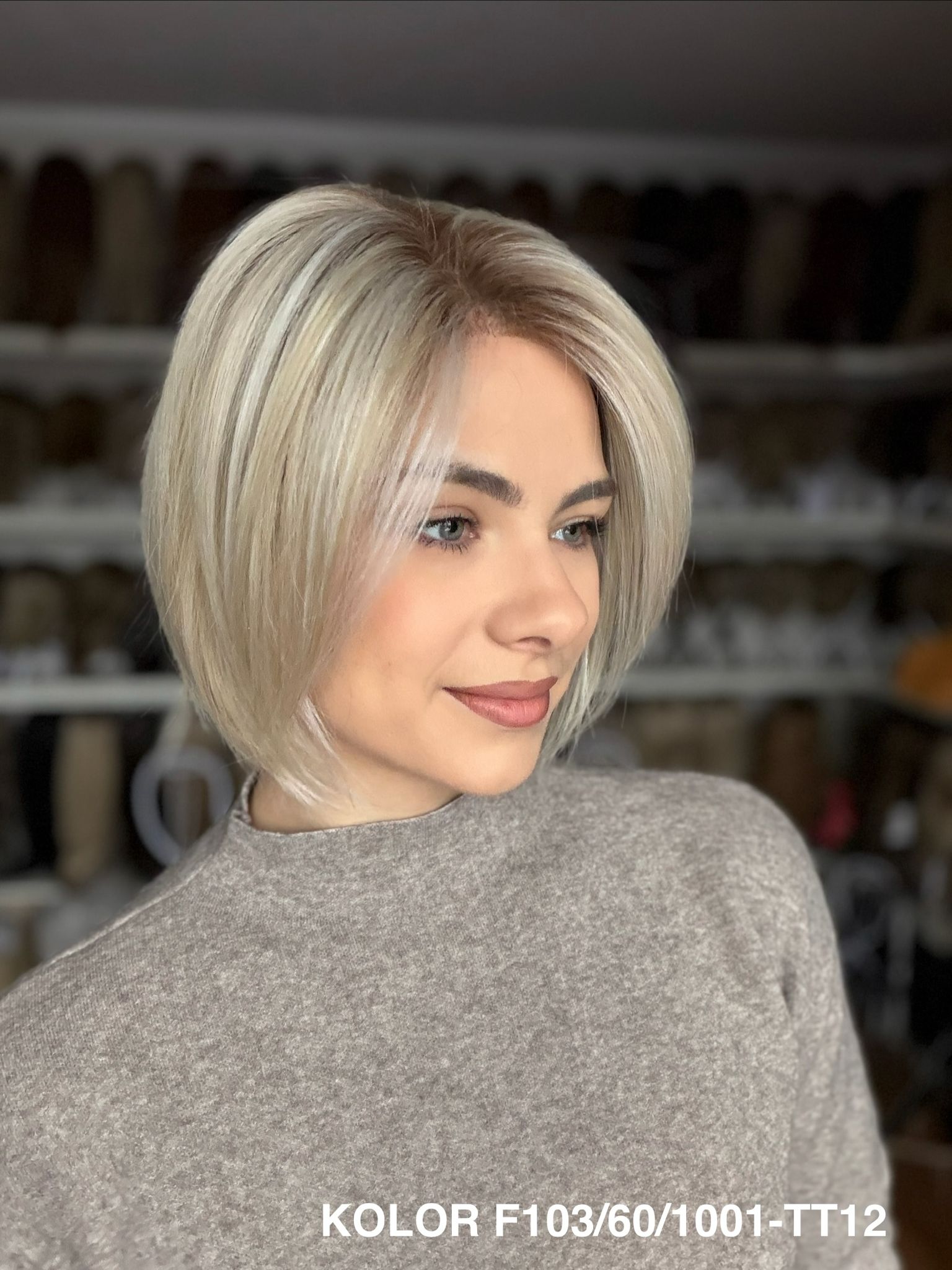 Peruka "Astrid" Mono Top, dostępna w wielu kolorach - obrazek 35