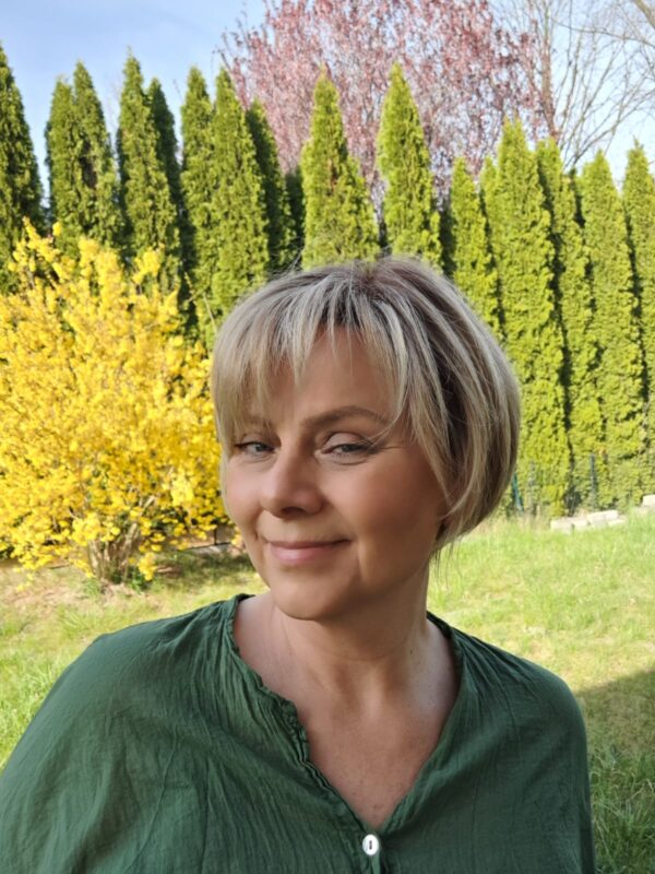 Peruka ”Lidka” Mono Top, kolor blond ombre - obrazek 7