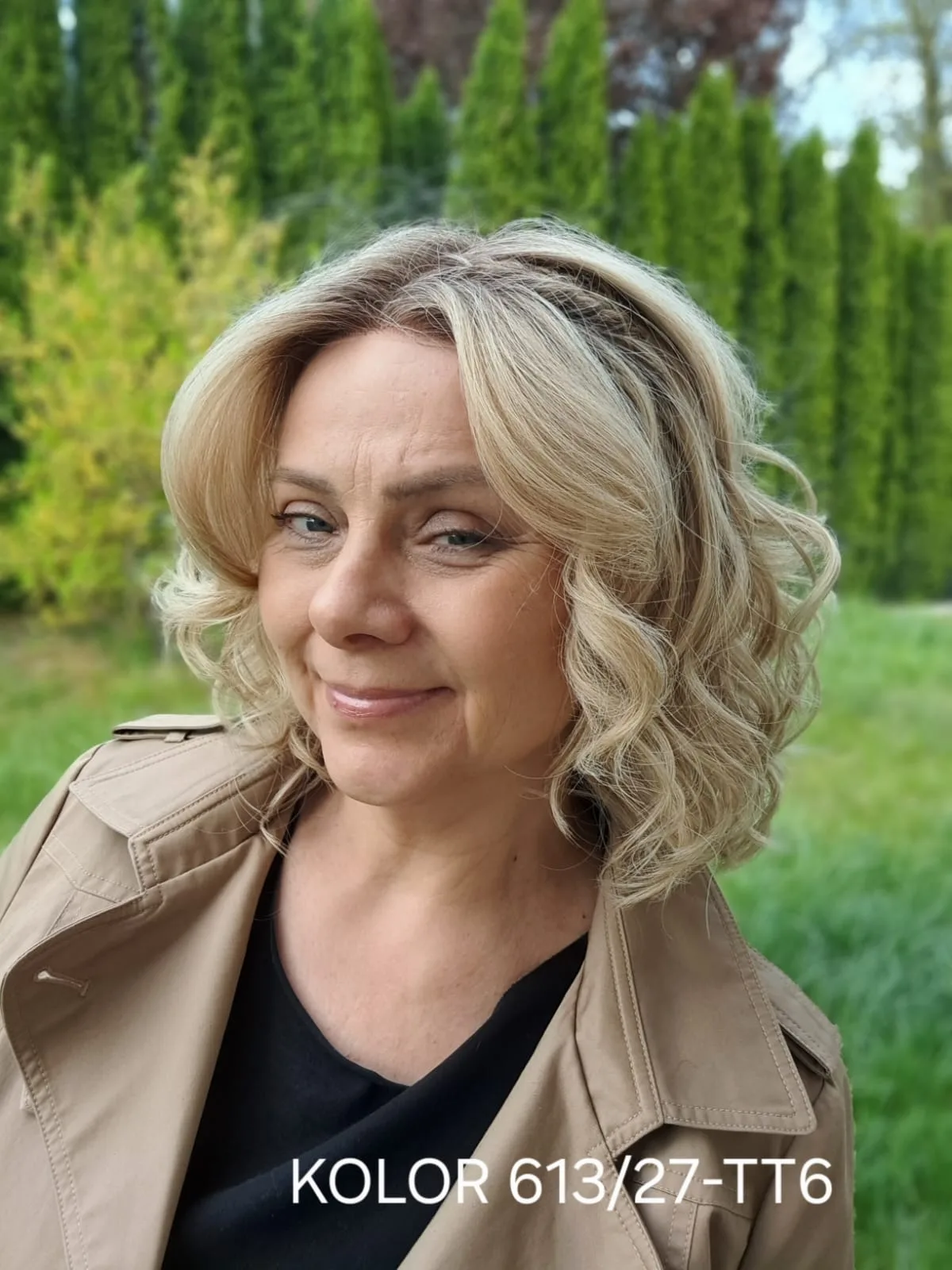 Peruka ”Mila” Mono Top, dostępna w wielu kolorach - obrazek 2