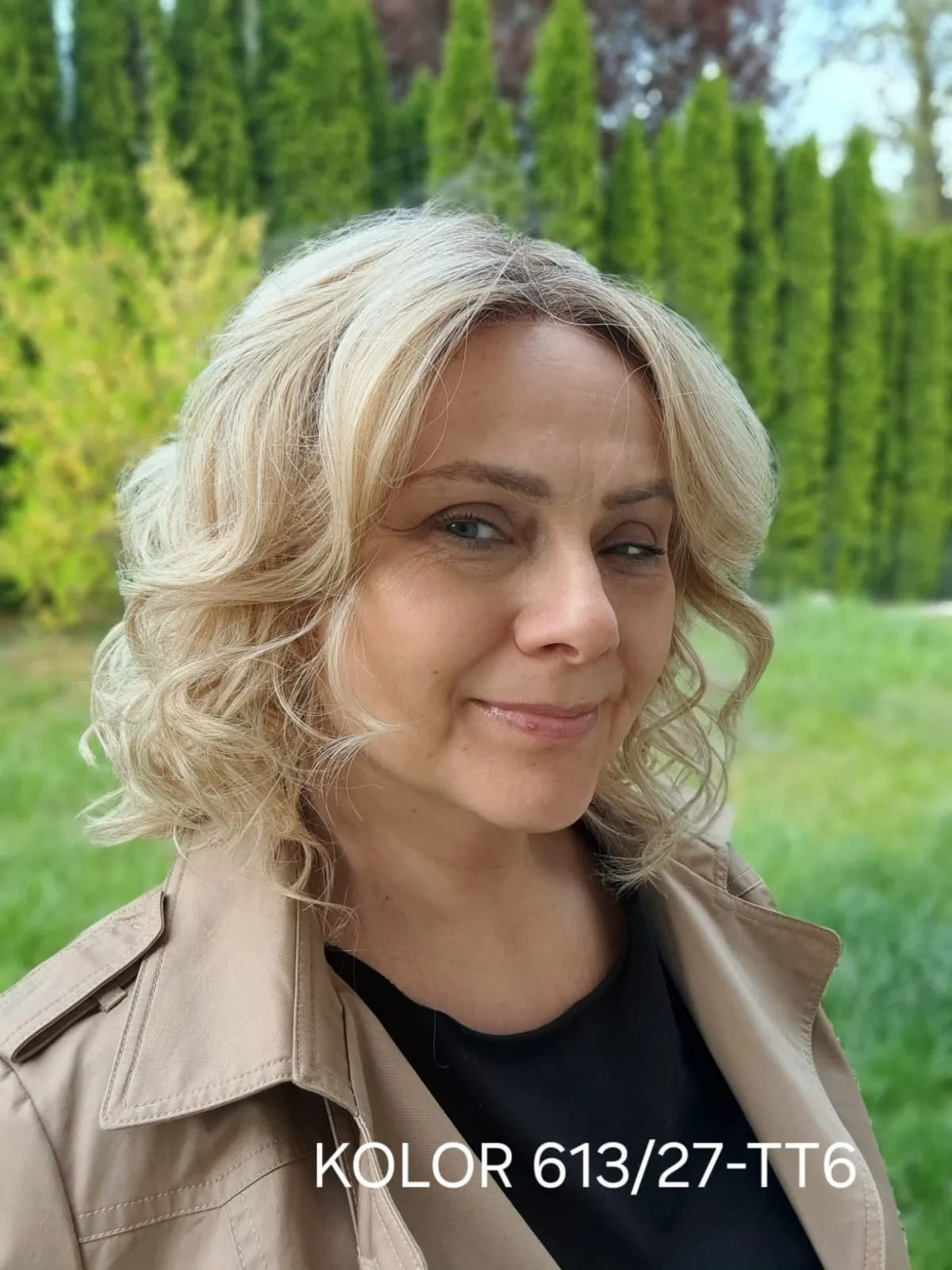 Peruka ”Mila” Mono Top, dostępna w wielu kolorach - obrazek 3