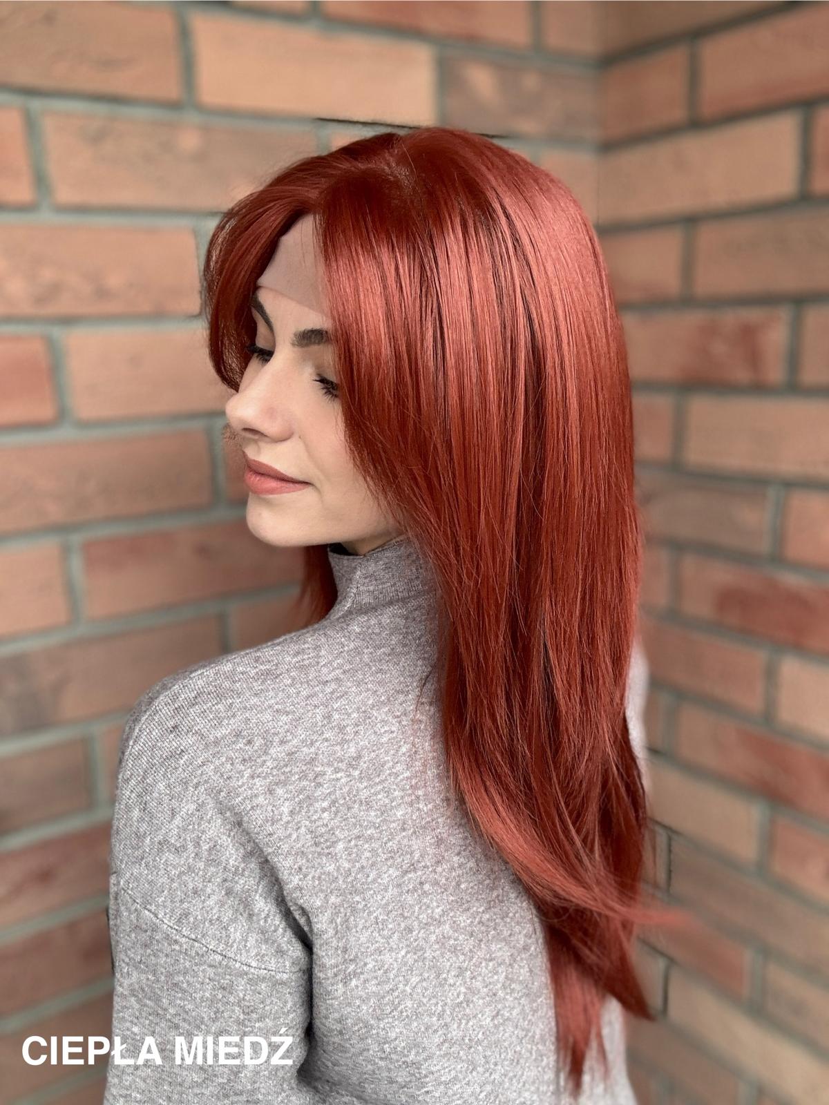 Peruka ”Anastazja” Lace Front 13*6, dostępna w wielu kolorach - obrazek 13