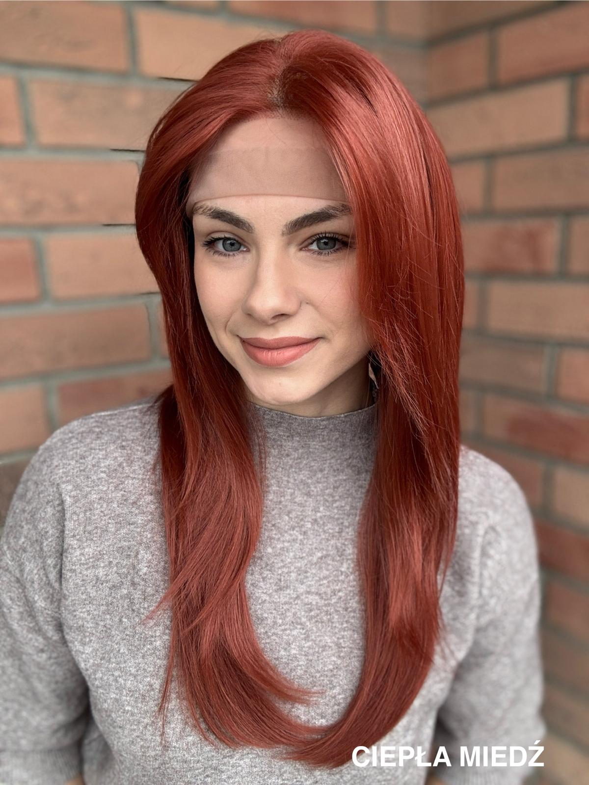 Peruka ”Anastazja” Lace Front 13*6, dostępna w wielu kolorach - obrazek 12