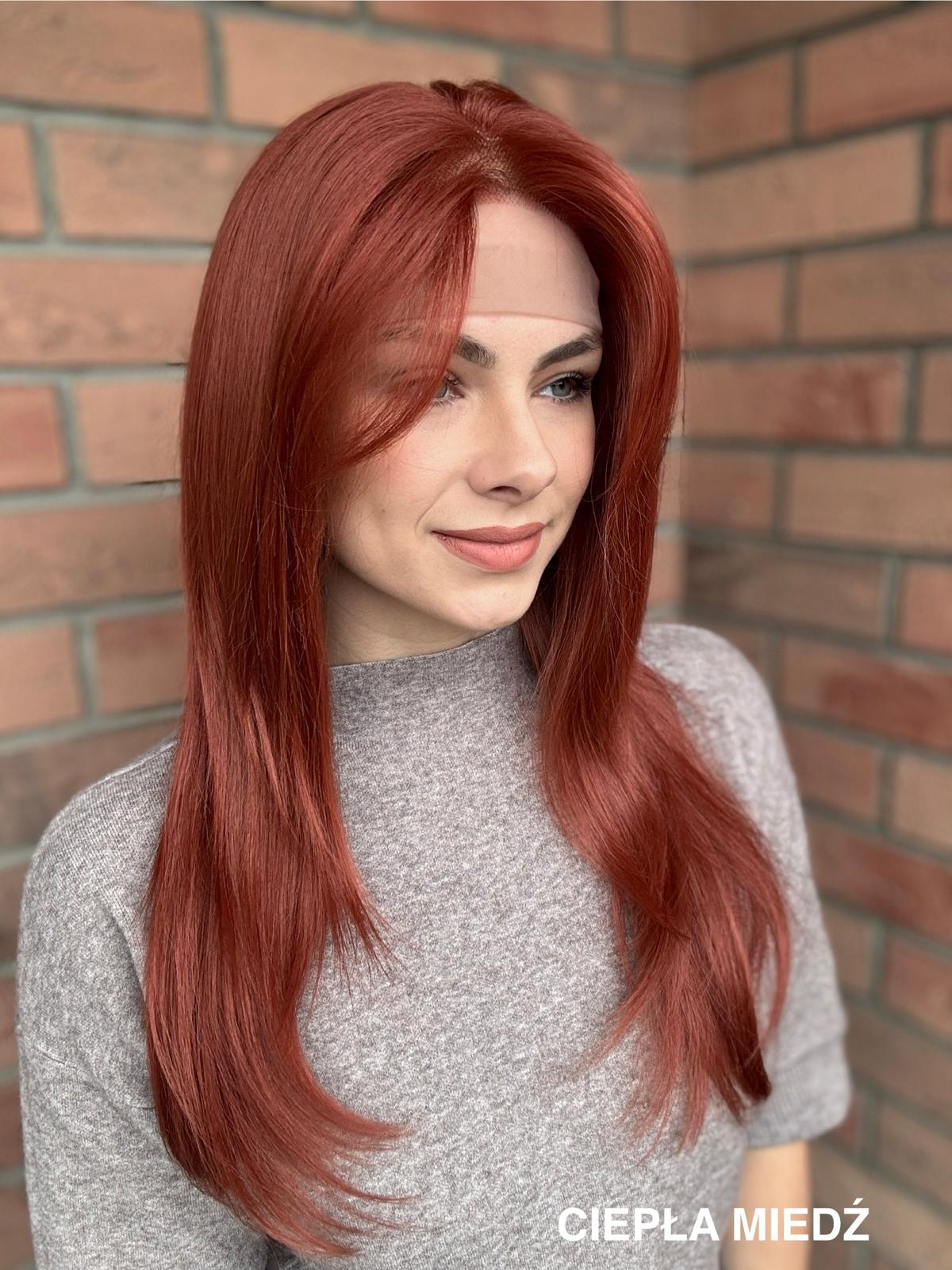 Peruka ”Anastazja” Lace Front 13*6, dostępna w wielu kolorach - obrazek 14