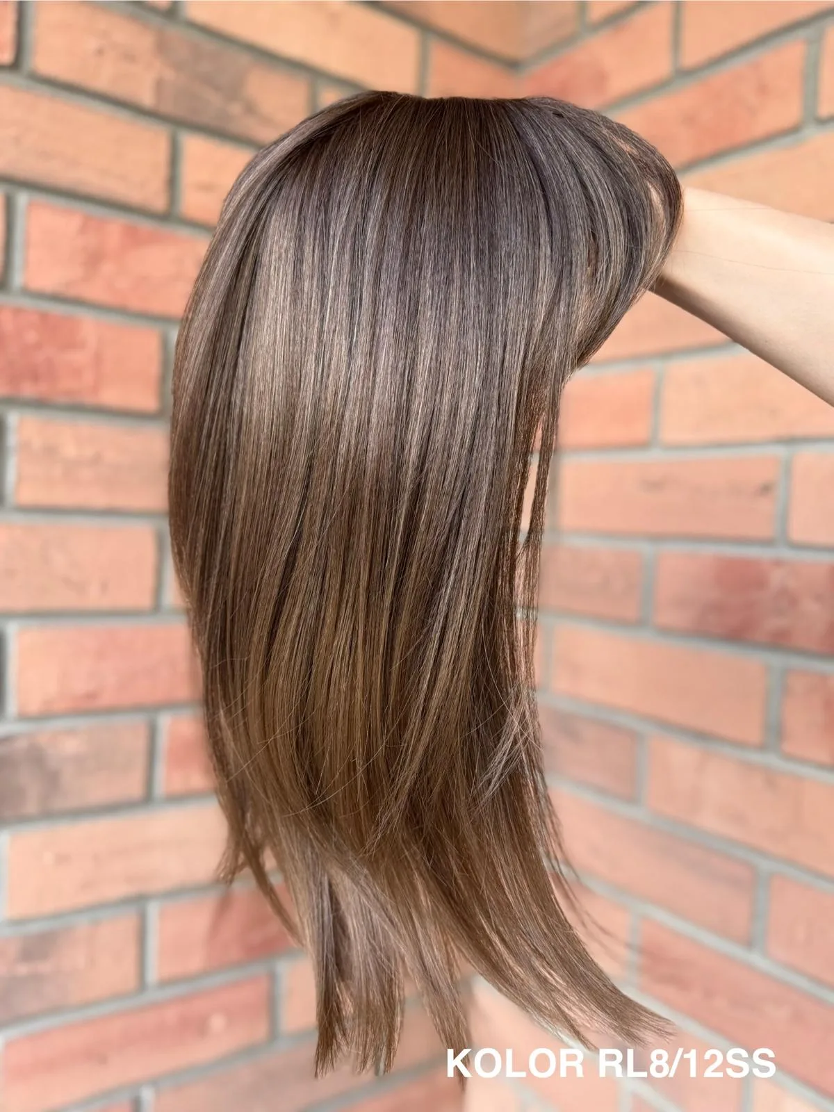 Topper "Samanta" Mono Top 13/15 cm, przedziałek z lewej strony - obrazek 34