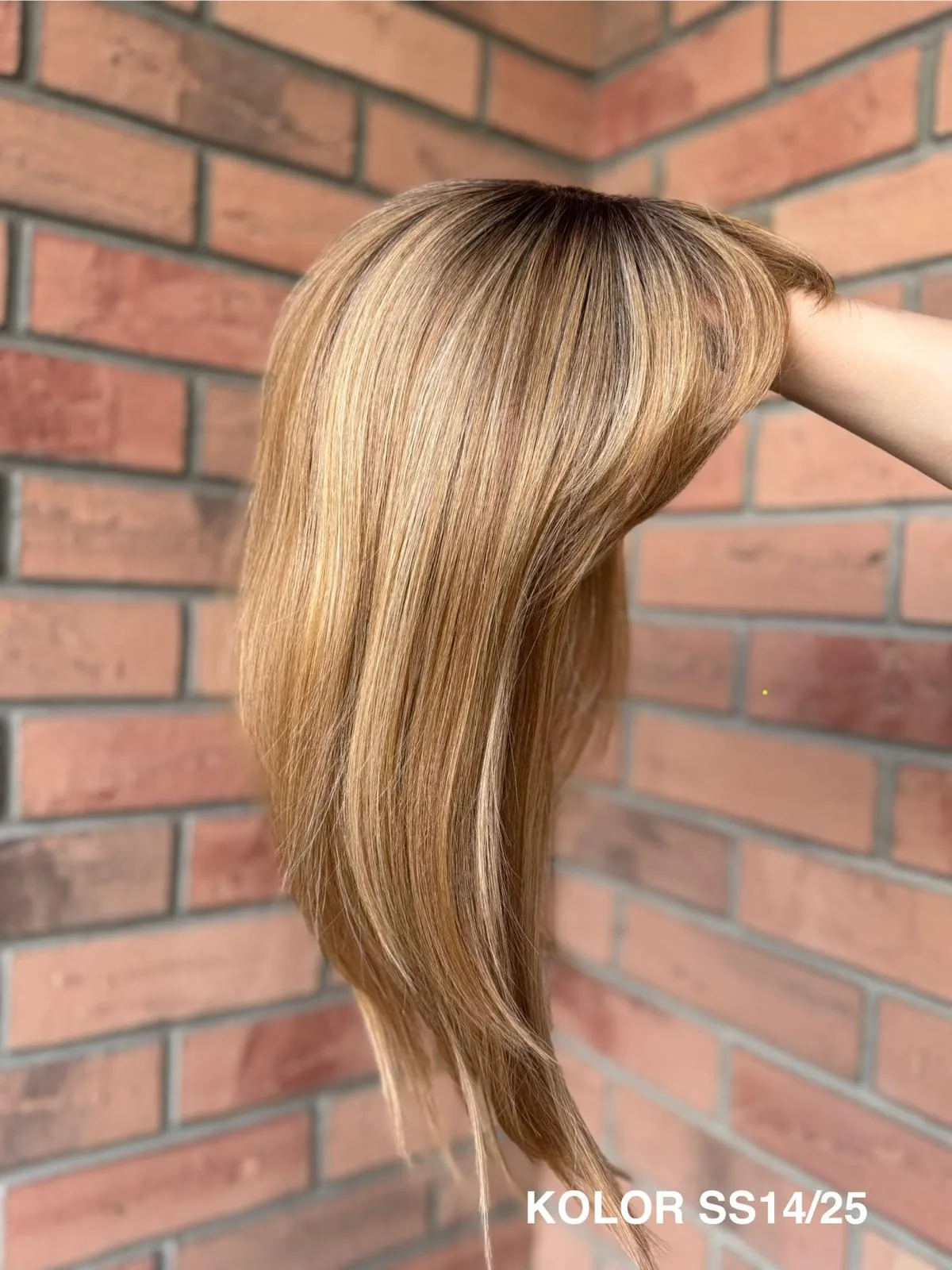 Topper "Samanta" Mono Top 13/15 cm, przedziałek z lewej strony - obrazek 33