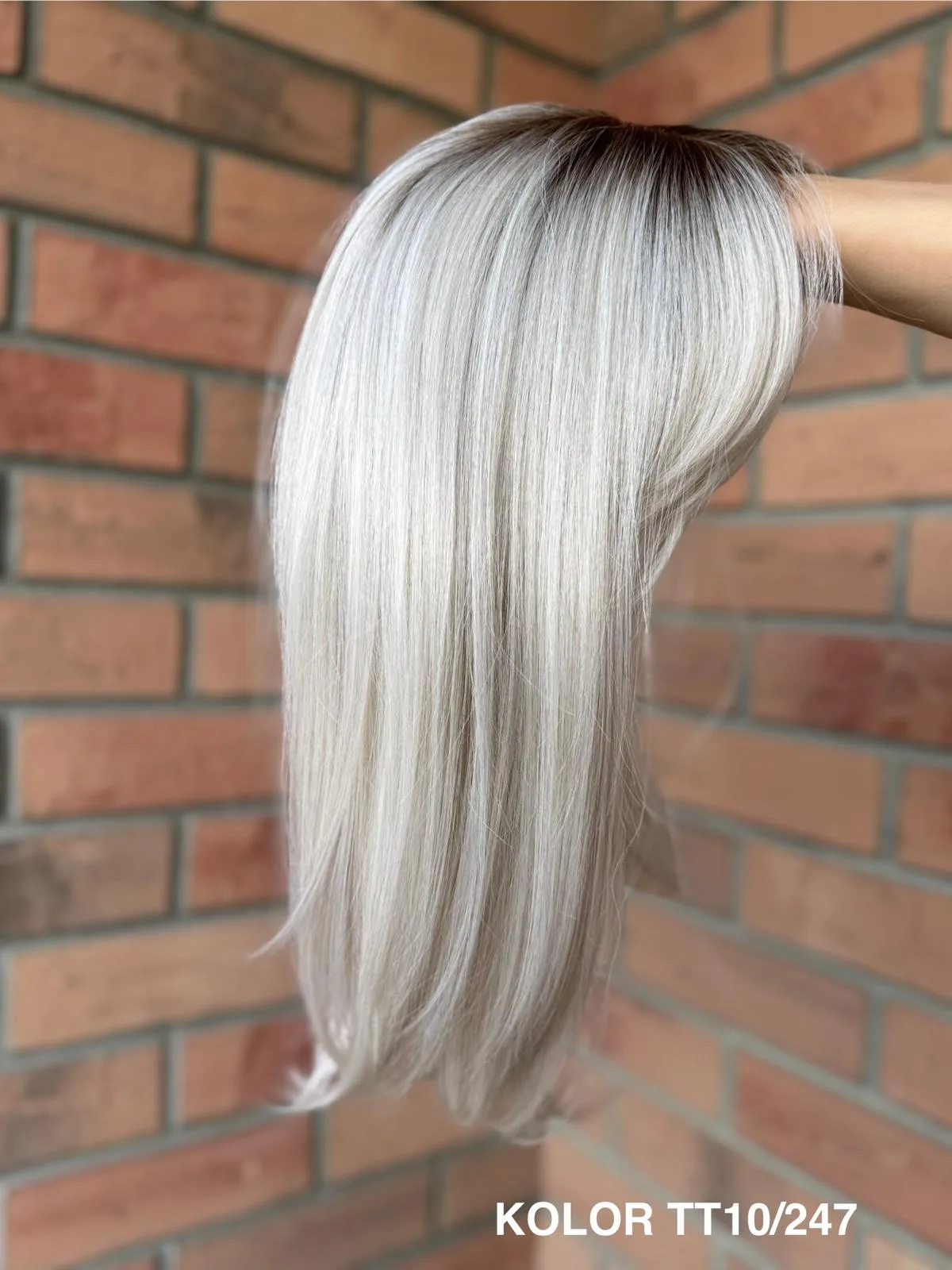 Topper "Samanta" Mono Top 13/15 cm, przedziałek z lewej strony - obrazek 31