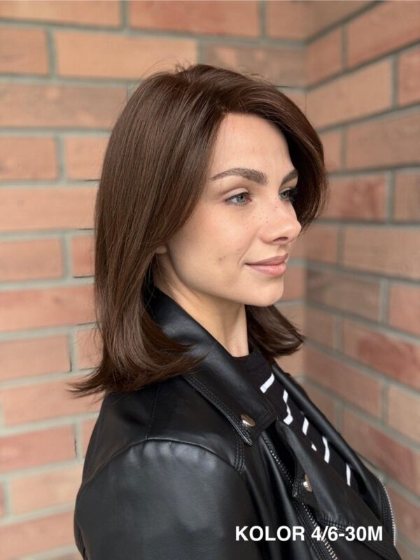 Peruka "Małgorzata" Mono Top, dostępna w wielu kolorach - obrazek 2